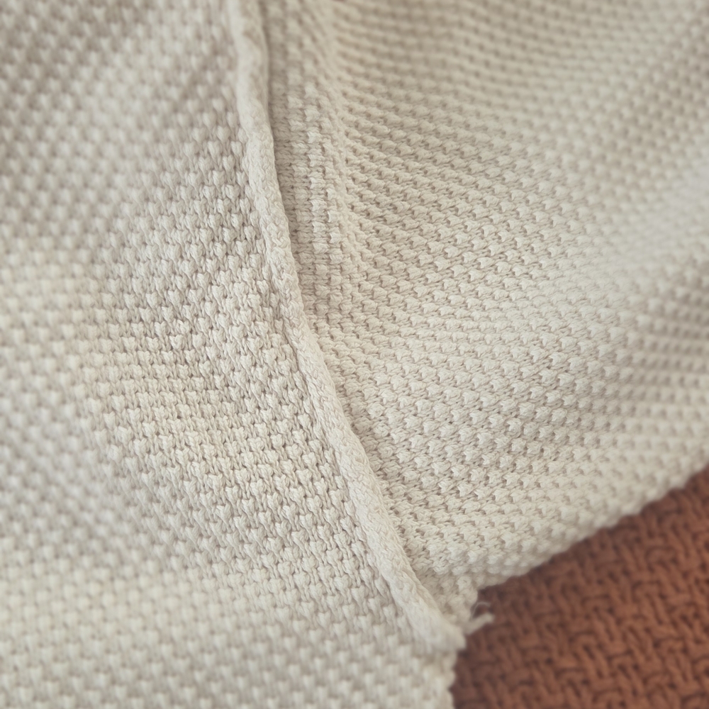 Free People Cream Knit Joggers Set Top And Bottoms Both MEDIUM - Picture 8 of 9